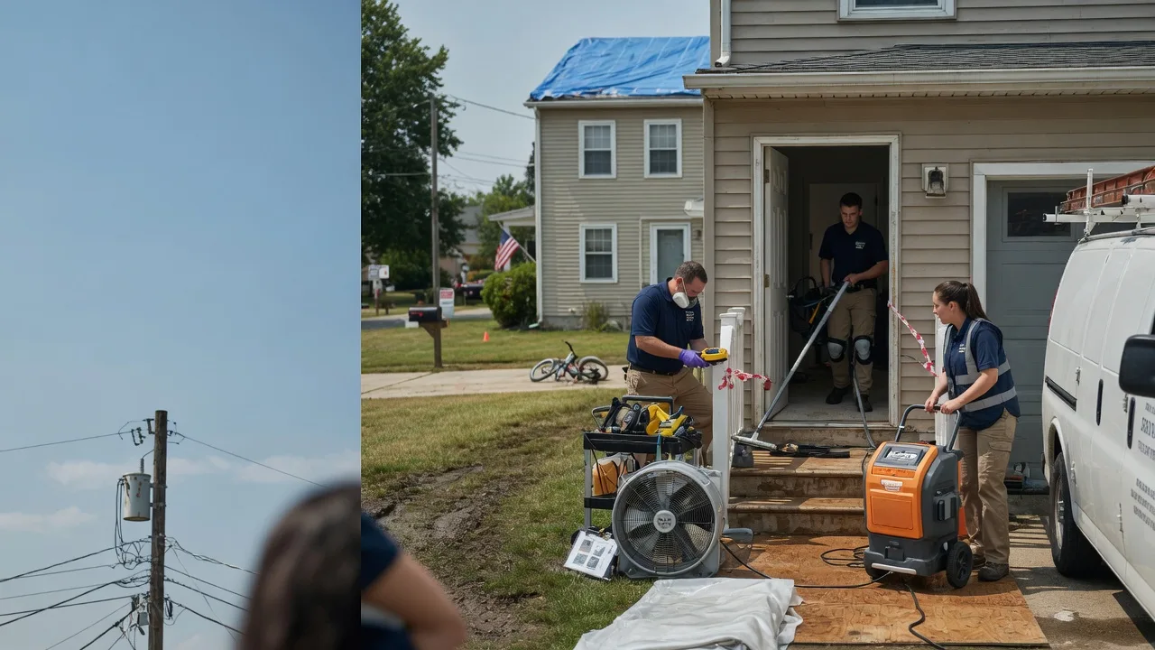 Water Damage Repair in Davenport, IA near me